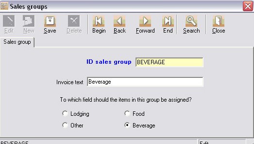 Sales groups